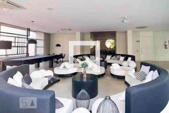 Área comum de apartamento à venda com 1 quarto, 49m² em Vila Gertrudes, São Paulo