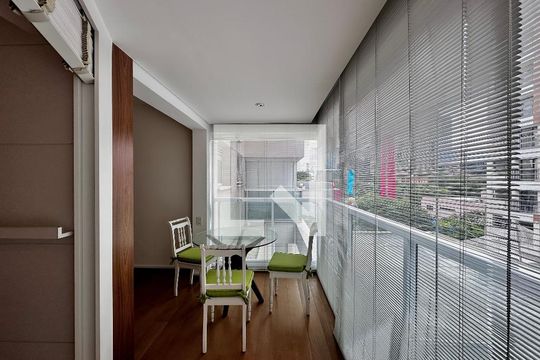 Sacada de apartamento à venda com 1 quarto, 49m² em Vila Gertrudes, São Paulo