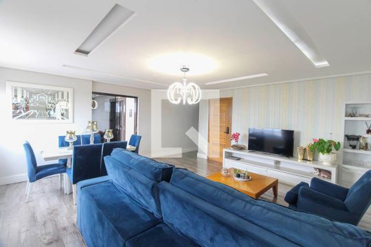 Sala de apartamento para alugar com 3 quartos, 180m² em Chácara Mafalda, São Paulo