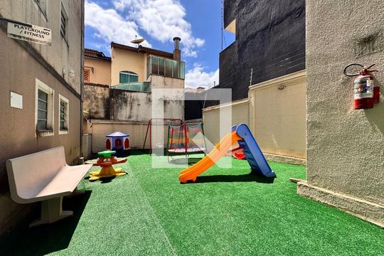 Área comum - Playground de apartamento à venda com 2 quartos, 45m² em Parque São Vicente, Mauá
