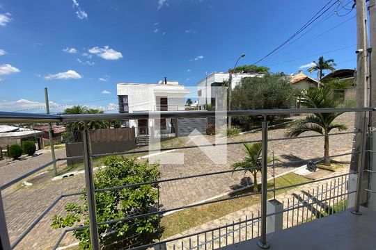 Vista da Suíte de casa à venda com 3 quartos, 172m² em Canudos, Novo Hamburgo