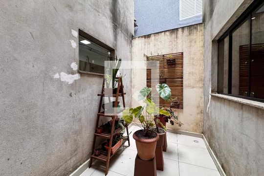 Jardim de inverno de casa à venda com 3 quartos, 266m² em Vila Guaraciaba, Santo André