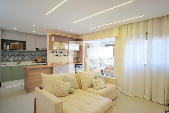 Sala de apartamento à venda com 2 quartos, 89m² em Tatuapé, São Paulo