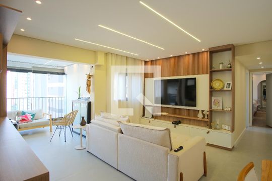 Sala de apartamento à venda com 2 quartos, 89m² em Tatuapé, São Paulo