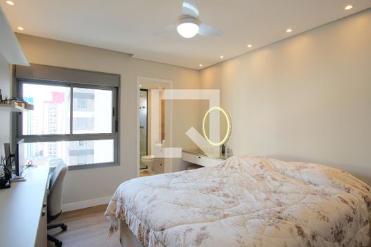 Suíte 1 de apartamento à venda com 2 quartos, 89m² em Tatuapé, São Paulo