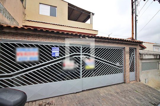 Fachada de casa para alugar com 3 quartos, 75m² em Jardim Hollywood, São Bernardo do Campo