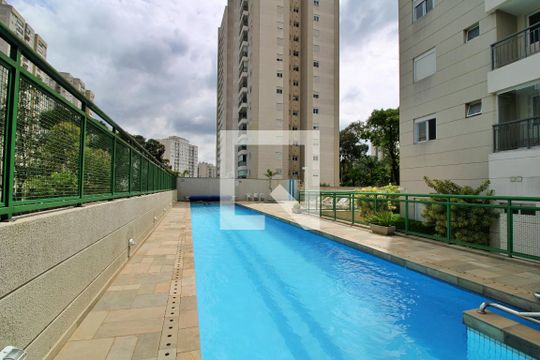Área comum - Piscina de apartamento à venda com 2 quartos, 55m² em Vila Andrade, São Paulo