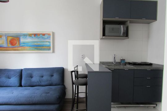 Sala de apartamento à venda com 1 quarto, 24m² em Butantã, São Paulo