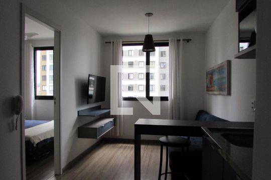 Sala de apartamento à venda com 1 quarto, 24m² em Butantã, São Paulo