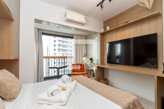 Studio de apartamento à venda com 1 quarto, 25m² em Brooklin, São Paulo