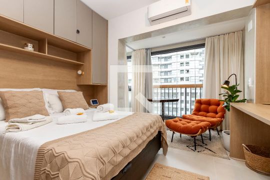 Apartamento à venda com 1 quarto, 25m² em Brooklin, São Paulo