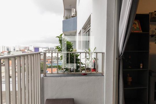 Varanda da Sala de apartamento para alugar com 1 quarto, 57m² em Itaquera, São Paulo
