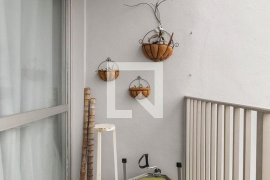 Varanda da Sala de apartamento para alugar com 1 quarto, 57m² em Itaquera, São Paulo