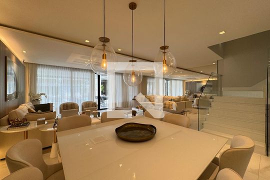 Sala de apartamento à venda com 4 quartos, 400m² em Barra da Tijuca, Rio de Janeiro