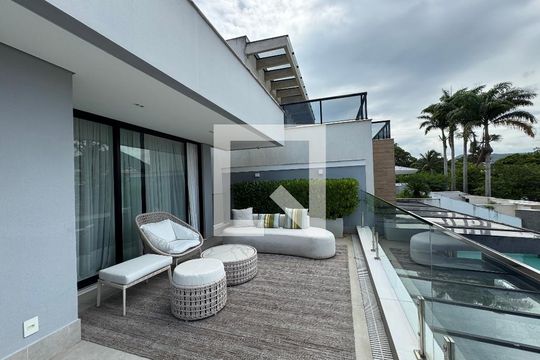 Suíte 2 - Varanda de apartamento à venda com 4 quartos, 400m² em Barra da Tijuca, Rio de Janeiro
