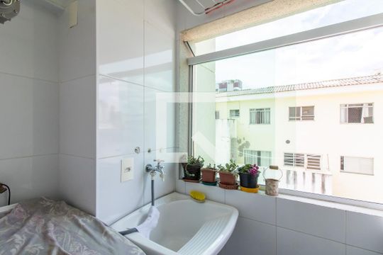 Area de Serviço de apartamento à venda com 2 quartos, 50m² em Jardim São Jorge, Guarulhos