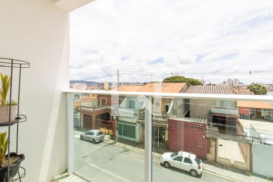 Varanda de apartamento à venda com 2 quartos, 50m² em Jardim São Jorge, Guarulhos