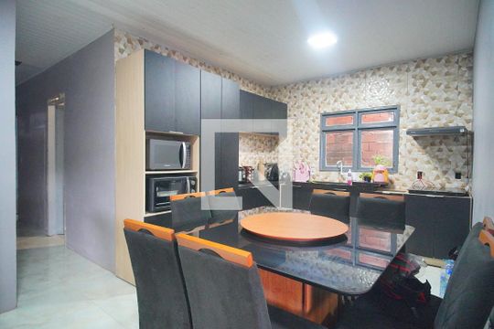 Cozinha de casa à venda com 4 quartos, 110m² em Santo Afonso, Novo Hamburgo