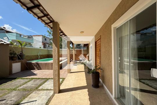 Área externa de casa de condomínio à venda com 4 quartos, 280m² em Vargem Grande, Rio de Janeiro