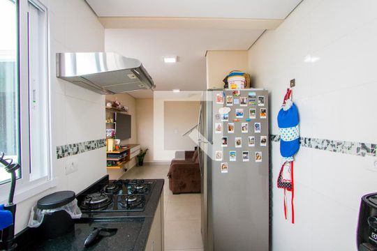 Cozinha de apartamento para alugar com 3 quartos, 120m² em Jardim Paraiso, Santo André