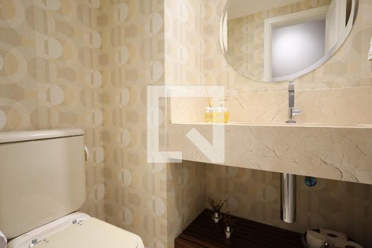 Lavabo de apartamento à venda com 4 quartos, 288m² em Paraíso do Morumbi, São Paulo