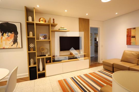 Sala de TV de apartamento à venda com 4 quartos, 288m² em Paraíso do Morumbi, São Paulo