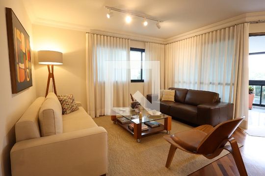 Sala de apartamento à venda com 4 quartos, 288m² em Paraíso do Morumbi, São Paulo