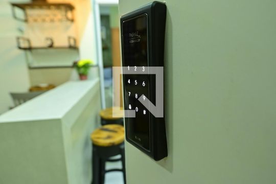 Sala/Cozinha/Área de Serviço de apartamento para alugar com 2 quartos, 45m² em Setor Negrão de Lima, Goiânia