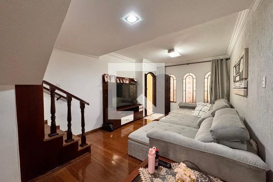 Sala de casa à venda com 3 quartos, 175m² em Jardim Utinga, Santo André