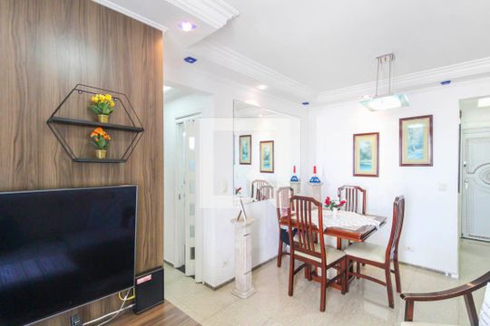Sala de apartamento à venda com 3 quartos, 78m² em Chácara Belenzinho, São Paulo