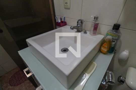 Banheiro da Suíte de apartamento à venda com 3 quartos, 78m² em Chácara Belenzinho, São Paulo