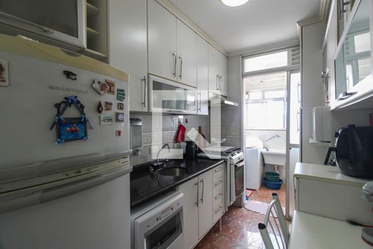 Cozinha de apartamento à venda com 3 quartos, 78m² em Chácara Belenzinho, São Paulo