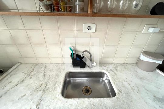 Cozinha de apartamento à venda com 2 quartos, 64m² em Vila Mascote, São Paulo