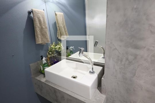 Lavabo de apartamento à venda com 3 quartos, 142m² em Parque do Morumbi, São Paulo