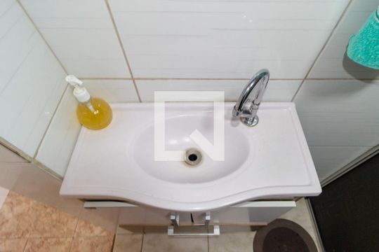 Detalhe - Banheiro de casa à venda com 2 quartos, 108m² em Vila Regente Feijó, São Paulo