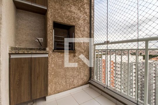 Varanda gourmet de apartamento para alugar com 2 quartos, 49m² em Vila Ester, Carapicuíba
