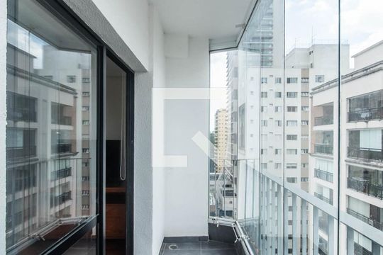 Varanda de apartamento para alugar com 2 quartos, 72m² em Brooklin, São Paulo