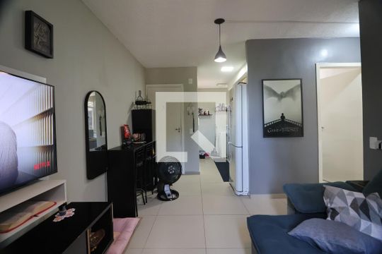 Sala de apartamento à venda com 2 quartos, 45m² em Mato Grande, Canoas