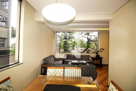 Sala de apartamento à venda com 3 quartos, 140m² em Gutierrez, Belo Horizonte