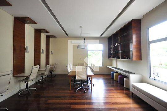 Área comum de apartamento para alugar com 4 quartos, 124m² em Vila Andrade, São Paulo