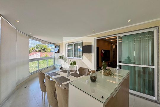 Varanda de apartamento à venda com 3 quartos, 120m² em Recreio dos Bandeirantes, Rio de Janeiro