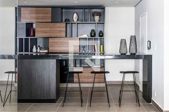 Área comum de apartamento à venda com 2 quartos, 56m² em Jardim Paulistano, São Paulo
