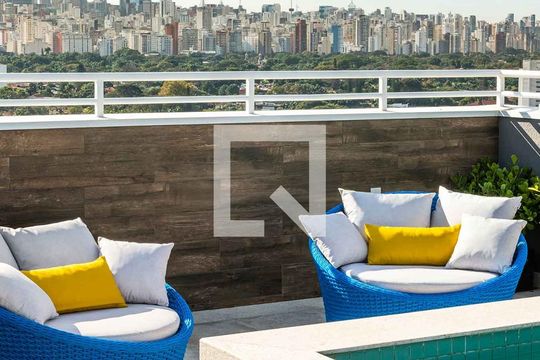 Área comum de apartamento à venda com 2 quartos, 56m² em Jardim Paulistano, São Paulo