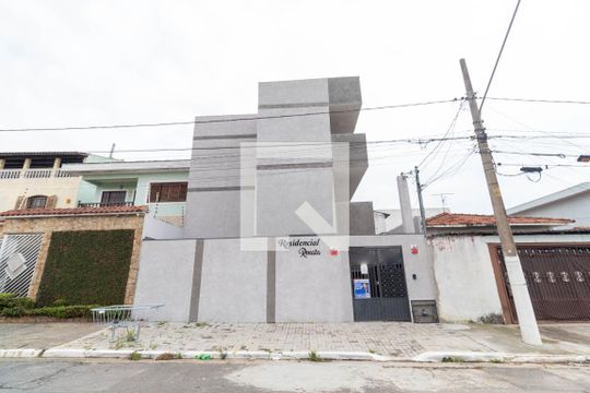 Fachada do Prédio de apartamento para alugar com 1 quarto, 24m² em Cidade Patriarca, São Paulo