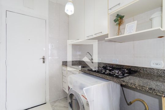Cozinha de kitnet/studio à venda com 1 quarto, 35m² em Brás, São Paulo