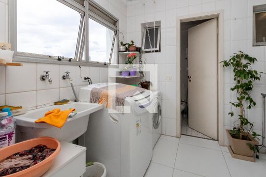 Área de Serviço de apartamento à venda com 4 quartos, 162m² em Vila Cordeiro, São Paulo
