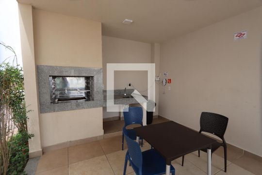 Área comum - Churrasqueira de apartamento para alugar com 2 quartos, 40m² em Vila Graciosa, São Paulo