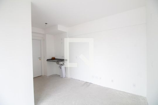 Sala / Quarto - Studio de kitnet/studio à venda com 1 quarto, 23m² em Santo Amaro, São Paulo