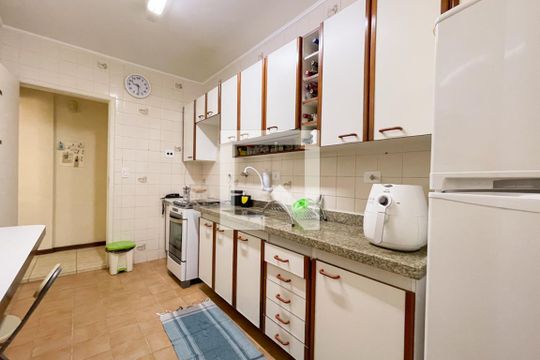 Cozinha de apartamento à venda com 2 quartos, 60m² em Baeta Neves, São Bernardo do Campo