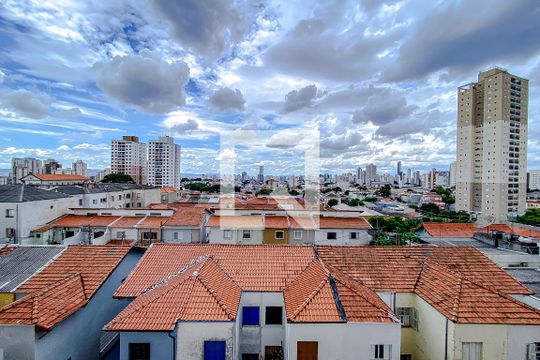 Vista da Suíte de apartamento para alugar com 1 quarto, 25m² em Alto da Mooca, São Paulo